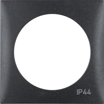 Berker - 918272595 - Antrasitt - 60x60mm - Veggplate Berker - 918272595 - Antrasitt - 60x60mm - Veggplate