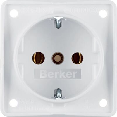 Hager 941852502 Weiß Steckdose - IP44 Schuko Hager 941852502 Weiß Steckdose - IP44 Schuko