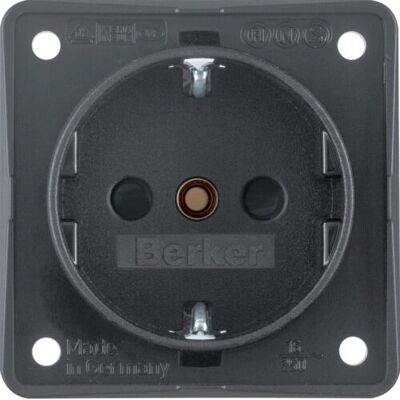 Interrupteur lumineux Hager 941952505 - Anthracite Interrupteur lumineux Hager 941952505 - Anthracite
