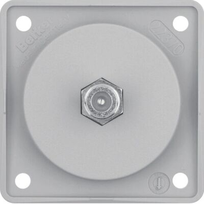 Hager 945192506 Wandplatte - Schalterabdeckung - Grau Hager 945192506 Wandplatte - Schalterabdeckung - Grau
