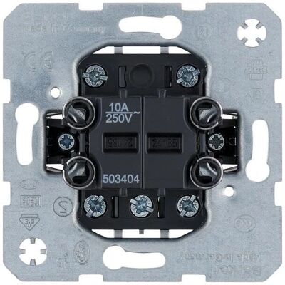 Berker 503404 Module Interrupteur - Classe IP20 - Publicité Berker 503404 Module Interrupteur - Classe IP20 - Publicité