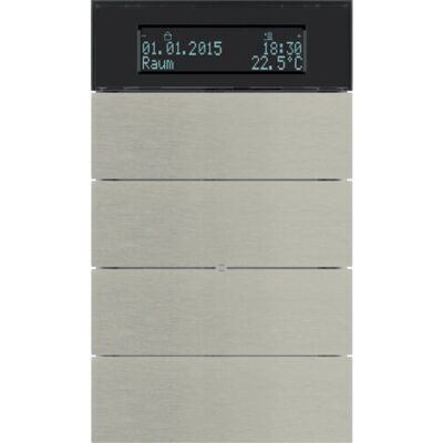 Hager 75664593 Interruttore e sensore tattile in acciaio inox Hager 75664593 Interruttore e sensore tattile in acciaio inox