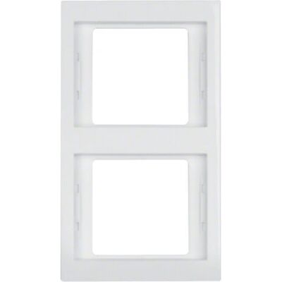 Hager 13237009 Wall Plate - Impact-Resistant White Hager 13237009 Wall Plate - Impact-Resistant White