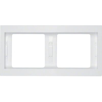 Hager 13637009 Piastra da muro - Copertura interruttore - Bianco Hager 13637009 Piastra da muro - Copertura interruttore - Bianco