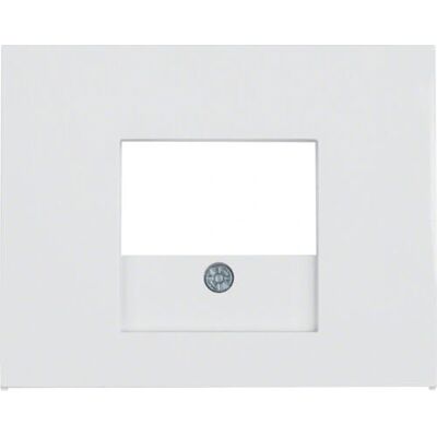 Hager 10357009 Plaque murale blanche - Couvre-interrupteur pour TAE/UAE - Publicité Hager 10357009 Plaque murale blanche - Couvre-interrupteur pour TAE/UAE - Publicité