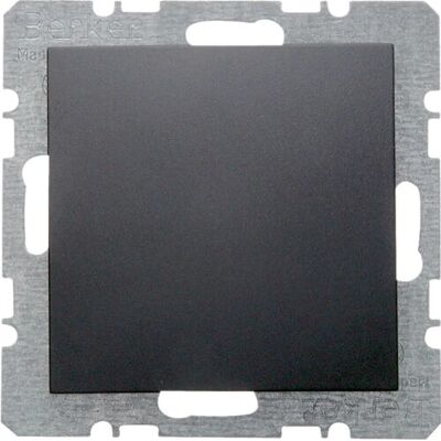 Berker 6710091606 Placa de Pared Antracita - Cubierta de Interruptor Berker 6710091606 Placa de Pared Antracita - Cubierta de Interruptor