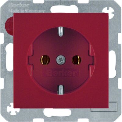 Hager 47438912 Rote Typ F Steckdose - Steckdose Hager 47438912 Rote Typ F Steckdose - Steckdose