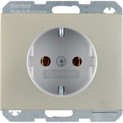 Prise en acier inoxydable Berker - IP20 - 47157004 - Publicité Prise en acier inoxydable Berker - IP20 - 47157004 - Publicité