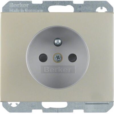 Berker 6765757004 Prise en acier inoxydable Type E - IP20 - Publicité Berker 6765757004 Prise en acier inoxydable Type E - IP20 - Publicité