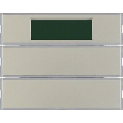 Hager 75662773 Edelstahl Lichtschalter - 2-Tasten-Tastsensor Hager 75662773 Edelstahl Lichtschalter - 2-Tasten-Tastsensor