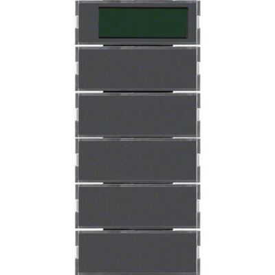 Hager 75665785 Lichtschalter Anthrazit - Lichtschalter System Hager 75665785 Lichtschalter Anthrazit - Lichtschalter System