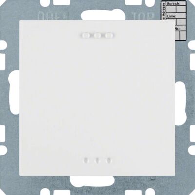 Hager 75441289 Prise KNX - Thermostat, Blanc - Publicité Hager 75441289 Prise KNX - Thermostat, Blanc - Publicité