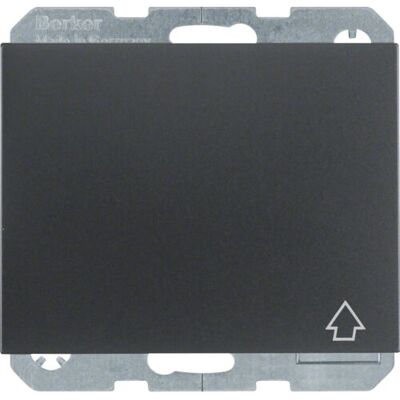 Berker 47517106 Anthracite Schuko Socket Outlet with Cover - Socket Outlet Berker 47517106 Anthracite Schuko Socket Outlet with Cover - Socket Outlet