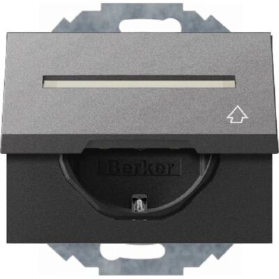 Berker 47487106 - Anthrazit Schuko-Steckdose Berker 47487106 - Anthrazit Schuko-Steckdose