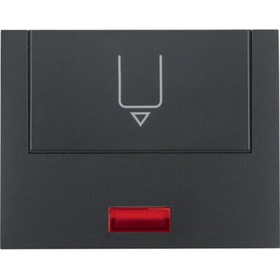 Hager 16417106 Interrupteur Lumineux Anthracite - Interrupteur Hager 16417106 Interrupteur Lumineux Anthracite - Interrupteur