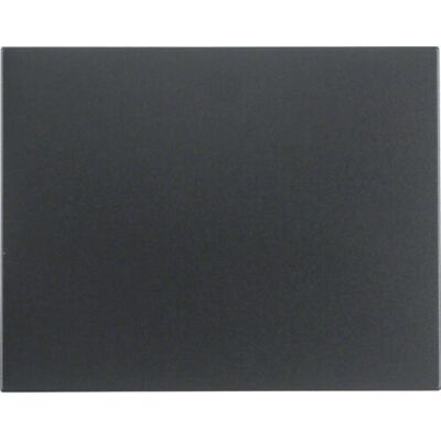 Hager 14057006 Plaque murale - Couverture de commutateur - Anthracite Hager 14057006 Plaque murale - Couverture de commutateur - Anthracite