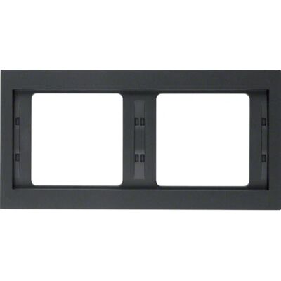 Hager 13637006 Prise 2P Anthracite - Publicité Hager 13637006 Prise 2P Anthracite - Publicité