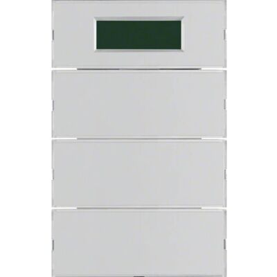 Hager 75663774 Aluminium Lichtschalter & Sensorsystem Hager 75663774 Aluminium Lichtschalter & Sensorsystem