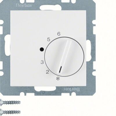 Berker 20261909 Interruptor de Pared/Regulador de Temperatura - Calefacción/Frío Berker 20261909 Interruptor de Pared/Regulador de Temperatura - Calefacción/Frío