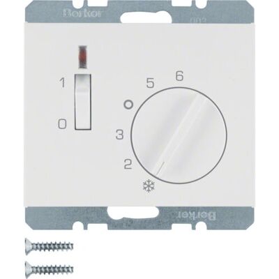 Hager 20317109 Interrupteur lumineux - Thermostat - Publicité Hager 20317109 Interrupteur lumineux - Thermostat - Publicité