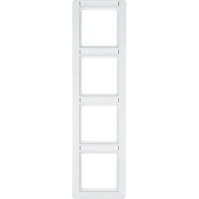 Berker 10146019 Rahmen 4-fach - Weiß - Abdeckrahmen Berker 10146019 Rahmen 4-fach - Weiß - Abdeckrahmen