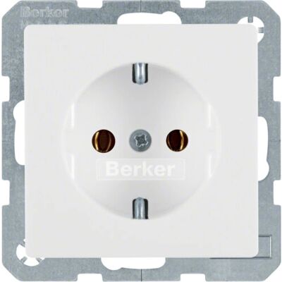 Berker 41436089 Steckdose Typ F Weiß - Anschlussdose Berker 41436089 Steckdose Typ F Weiß - Anschlussdose