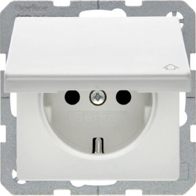 Berker 47516079 Prise type F blanche - Prise Berker 47516079 Prise type F blanche - Prise