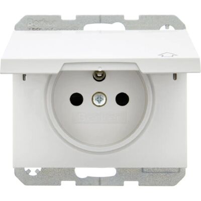 Berker 6768777109 Weiß Schutzkontakt-Steckdose - Elektroinstallation Berker 6768777109 Weiß Schutzkontakt-Steckdose - Elektroinstallation