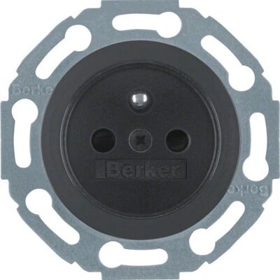 Berker 67687901 Enchufe Negro - Toma de Corriente Berker 67687901 Enchufe Negro - Toma de Corriente