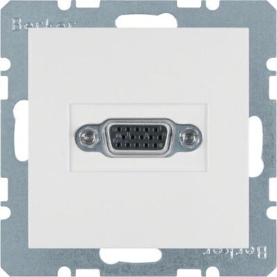 Hager 3315401909 Wandplatte - VGA, polarweiß, matt, 71x71x23,5 mm - Wandplatte/Schalterabdeckung Hager 3315401909 Wandplatte - VGA, polarweiß, matt, 71x71x23,5 mm - Wandplatte/Schalterabdeckung