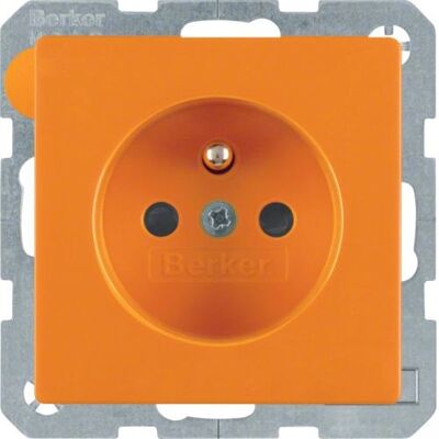 BERKER 6768766014 Steckdose - Orange - Schutz BERKER 6768766014 Steckdose - Orange - Schutz