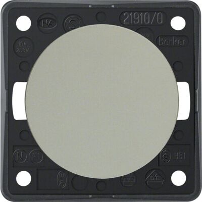 Interrupteur Lumineux Hager 936712524 Acier Inoxydable - IP44 - Publicité Interrupteur Lumineux Hager 936712524 Acier Inoxydable - IP44 - Publicité