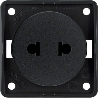 Berker - 962572503 - Schwarz - Steckdose Berker - 962572503 - Schwarz - Steckdose