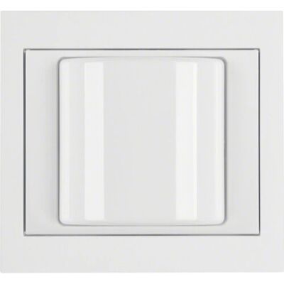 Hager 52037009 Elektrischer Schalterzubehör - Weiß - Lichtsignal mit Rahmen Hager 52037009 Elektrischer Schalterzubehör - Weiß - Lichtsignal mit Rahmen
