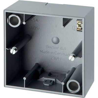Berker 10419939 Aluminium Aufputz-Gehäuse - Outlet Box Berker 10419939 Aluminium Aufputz-Gehäuse - Outlet Box