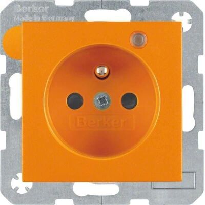 Berker 6765091914 - Prise USB Orange Mat IP20 - Prise électrique - Publicité Berker 6765091914 - Prise USB Orange Mat IP20 - Prise électrique - Publicité