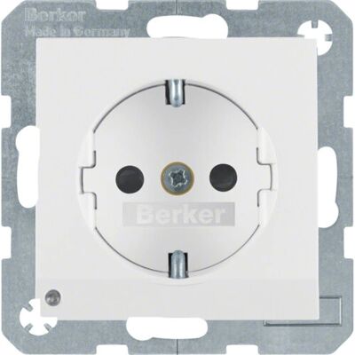 Berker 41091909 Weiße Schuko-Steckdose - Elektrischer Anschluss Berker 41091909 Weiße Schuko-Steckdose - Elektrischer Anschluss
