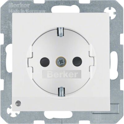 Prise Berker 41098989 Blanche avec Lumière d’Orientation LED - Publicité Prise Berker 41098989 Blanche avec Lumière d’Orientation LED - Publicité