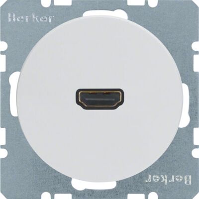 Hager 3315422089 Hochauflösende HDMI-Steckdose - Wandtaster Hager 3315422089 Hochauflösende HDMI-Steckdose - Wandtaster