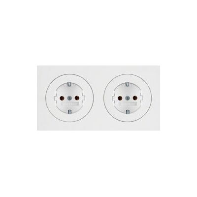 Berker 47202089 Weiß Doppelsteckdose - Steckdose Berker 47202089 Weiß Doppelsteckdose - Steckdose