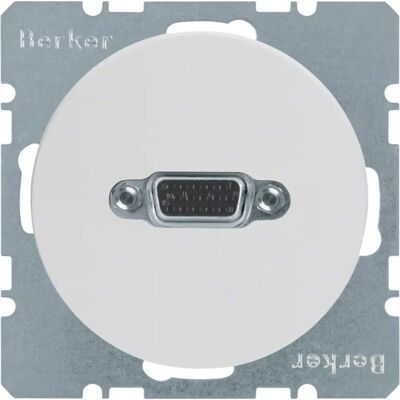Berker 3315412089 Prise VGA Blanche - Accessoire réseau - Publicité Berker 3315412089 Prise VGA Blanche - Accessoire réseau - Publicité