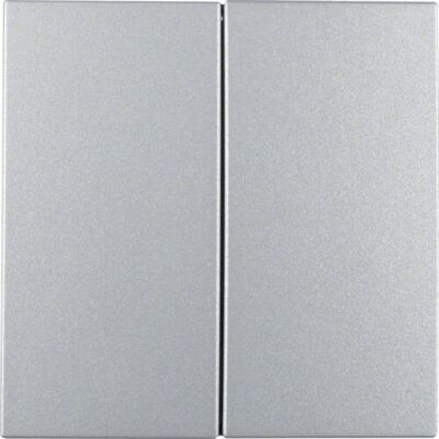 Berker 85142183 Wandplatte - Aluminium, Matt - Schalterabdeckung Berker 85142183 Wandplatte - Aluminium, Matt - Schalterabdeckung