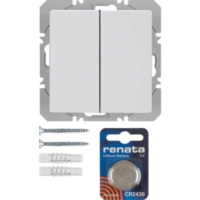 Hager 85656229 Modèle KNX-Funk Émetteur mural - prise électrique - Publicité Hager 85656229 Modèle KNX-Funk Émetteur mural - prise électrique - Publicité
