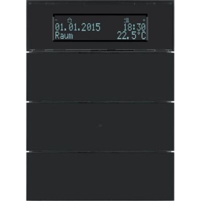 Hager 75663592 Glas Schwarz Tastsensor - Lichtschalter Hager 75663592 Glas Schwarz Tastsensor - Lichtschalter