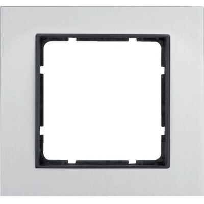 Berker 10116904 Rahmen - Wandplate / Schalterabdeckung, Anthrazit, Aluminium Berker 10116904 Rahmen - Wandplate / Schalterabdeckung, Anthrazit, Aluminium