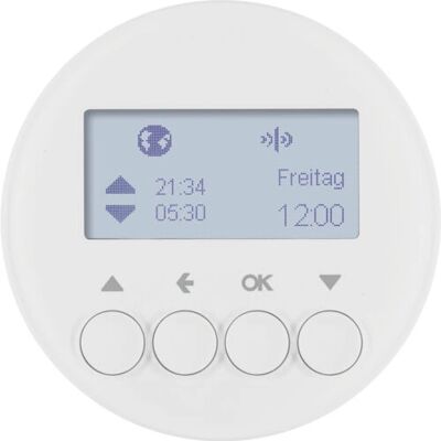 Hager 85745139 - Steckdose und KNX-Funk Jalousieschaltuhr Hager 85745139 - Steckdose und KNX-Funk Jalousieschaltuhr