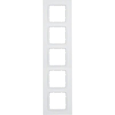 Hager 10156919 Plaque Murale - 5 Modules - Blanc - Publicité Hager 10156919 Plaque Murale - 5 Modules - Blanc - Publicité