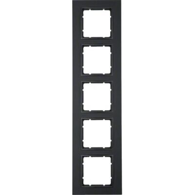 Berker 10156626 Rahmen 5fach anthrazit - matt Berker 10156626 Rahmen 5fach anthrazit - matt