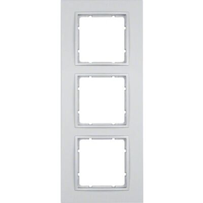 Berker 10136424 Aluminium Rahmen - 3fach Abdeckrahmen Berker 10136424 Aluminium Rahmen - 3fach Abdeckrahmen