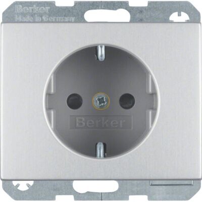 Hager 47357003 Aluminium Lichtschalter - Elektroschalter und Steckdose Hager 47357003 Aluminium Lichtschalter - Elektroschalter und Steckdose
